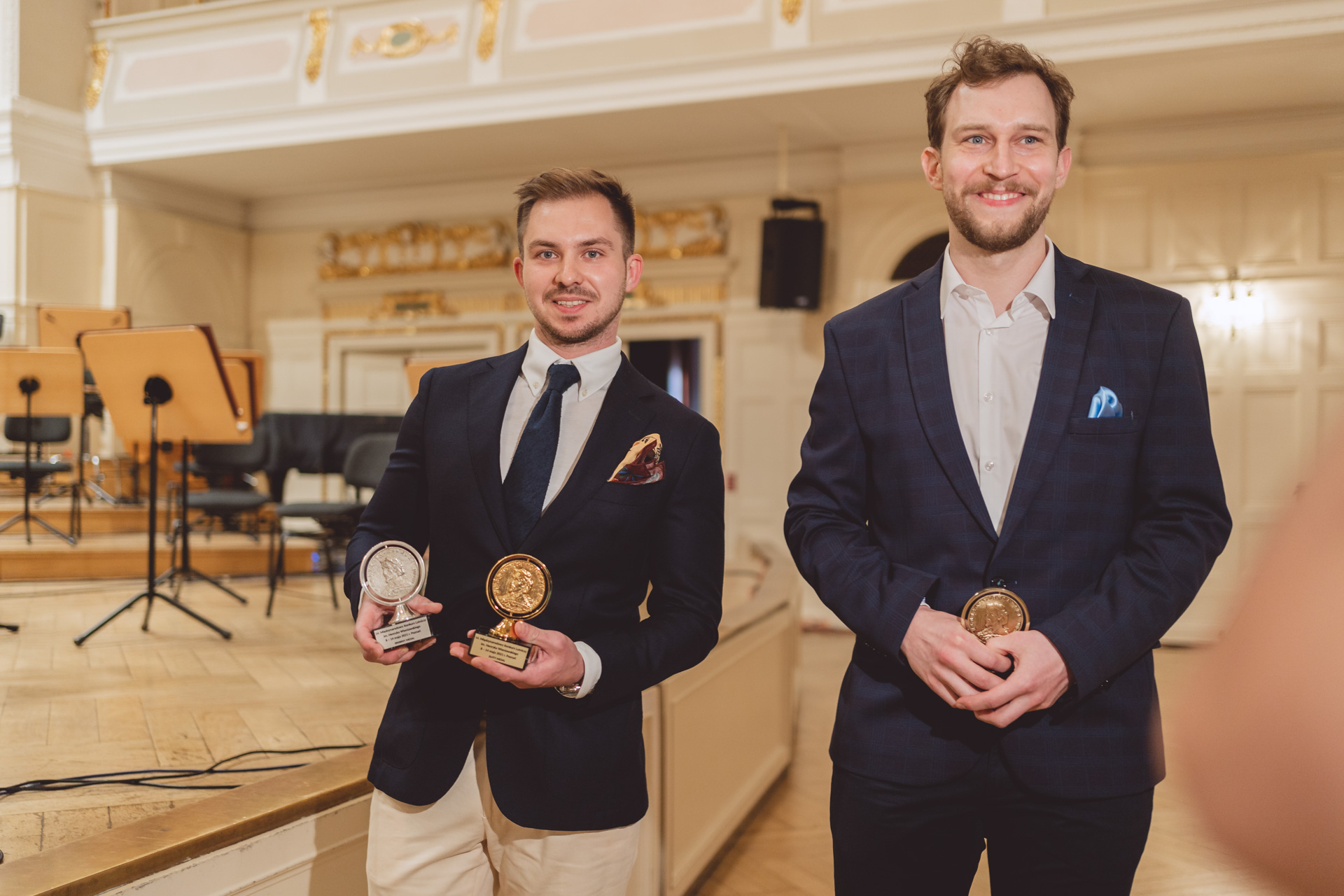 Piotr Pielaszek (Polska) - Laureat I i II nagrody, Jan Jakub Lipiński (Polska) - laureat III nagrody
