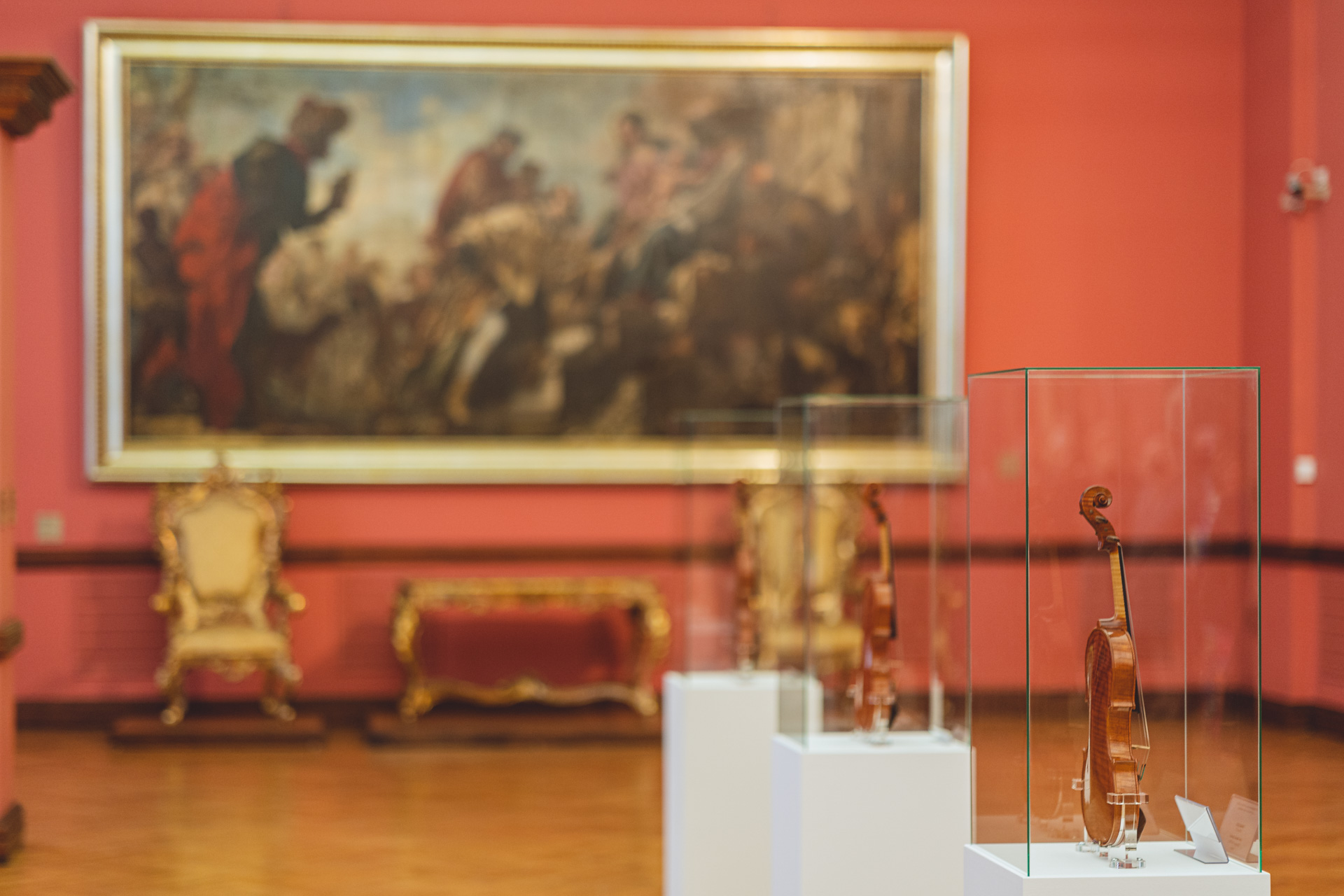 Wystawa najlepszych skrzypiec Konkursu w Muzeum Narodowym w Poznaniu